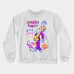 Street Fight Crewneck Sweatshirt